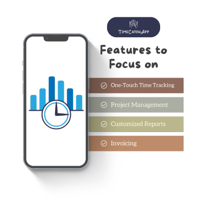 Time Tracking Features from TimeCtachApp