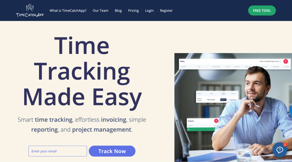 Time Tracking Made Easy with TimeCatchApp