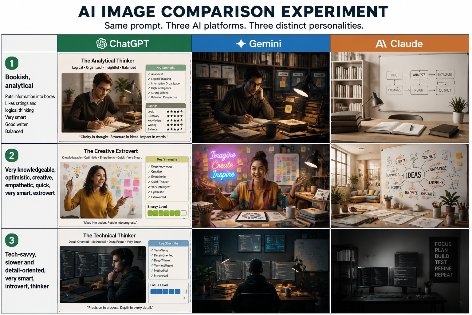 After Months of Testing, I Started Treating AI Like a Team Instead of a Tool: ImageChatGPT, Gemini, and Claude Have Different Creative Personalities—And It Shows in Their Images